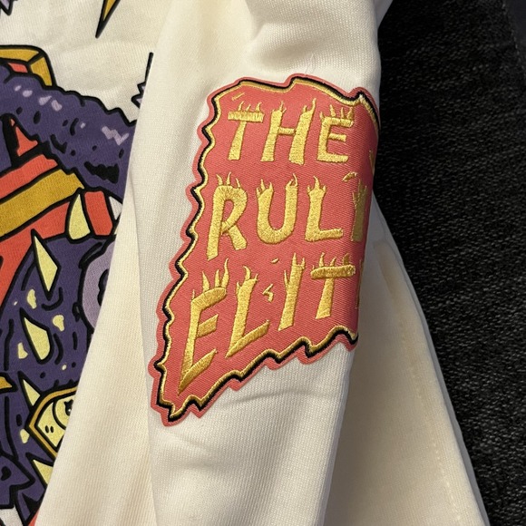 Crooks & Castles Hoodie Mens Medium Oversize Robbing Hotrod Graphic 2000s‎ - Picture 5 of 16